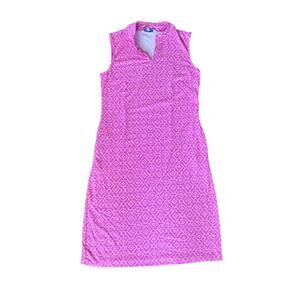 Sunsets and Sweet Tea Women's Small Dress Stretchy Pink Summer‎ Sleeveless